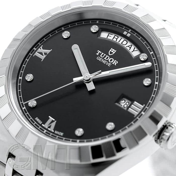 新品)TUDOR チューダー ロイヤル ロイヤル ブラック 8ポイント