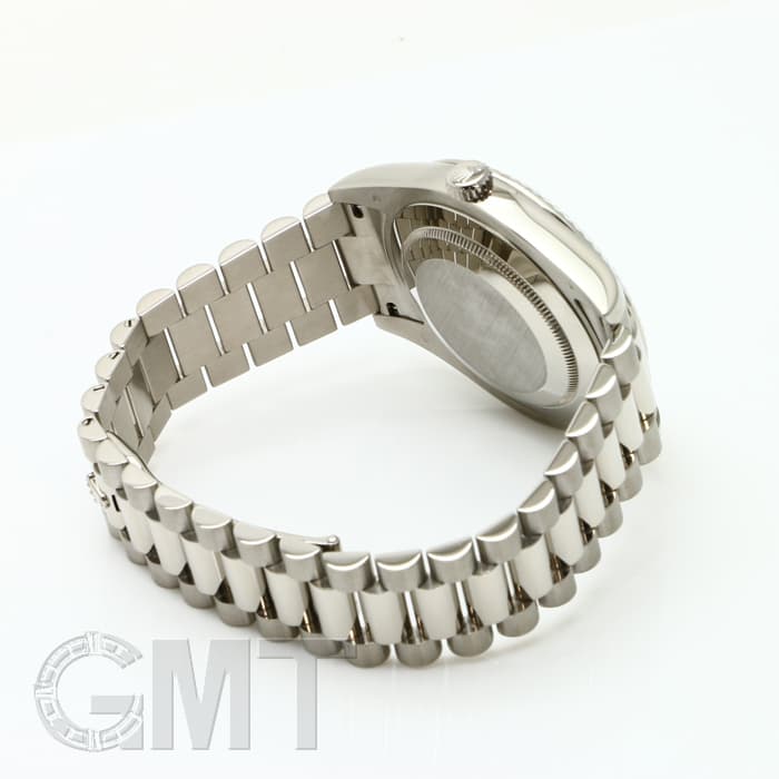 中古)ROLEX ロレックス デイデイトII 218239 ブラック ローマ（商品ID