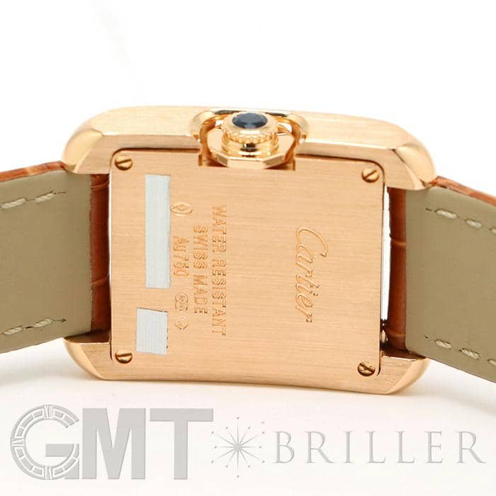 中古)CARTIER カルティエ タンク アングレーズSM W5310027 ピンク