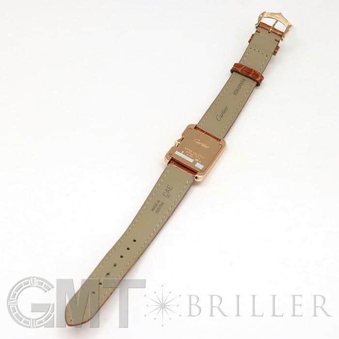 中古)CARTIER カルティエ タンク アングレーズSM W5310027 ピンク