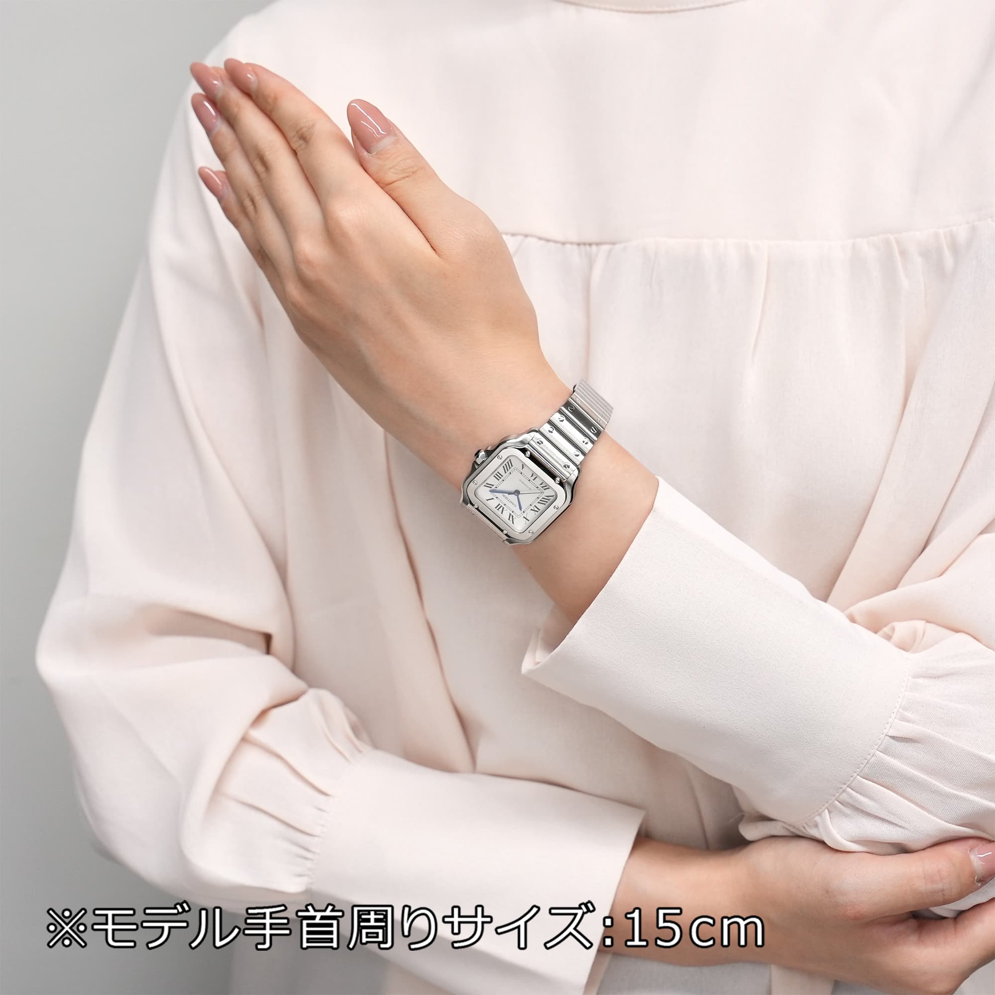 中古)CARTIER カルティエ サントス ドゥ カルティエ MM WSSA0010（商品