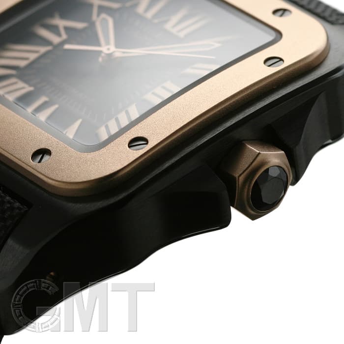 新品)CARTIER カルティエ サントス 100 LM ADLCコーティング