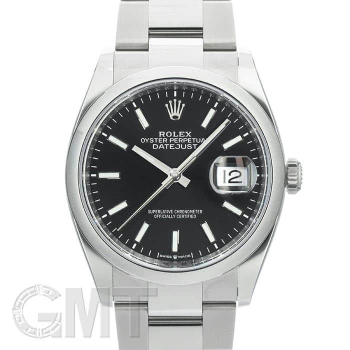 中古)ROLEX ロレックス デイトジャスト 126200 ブラック オイスター