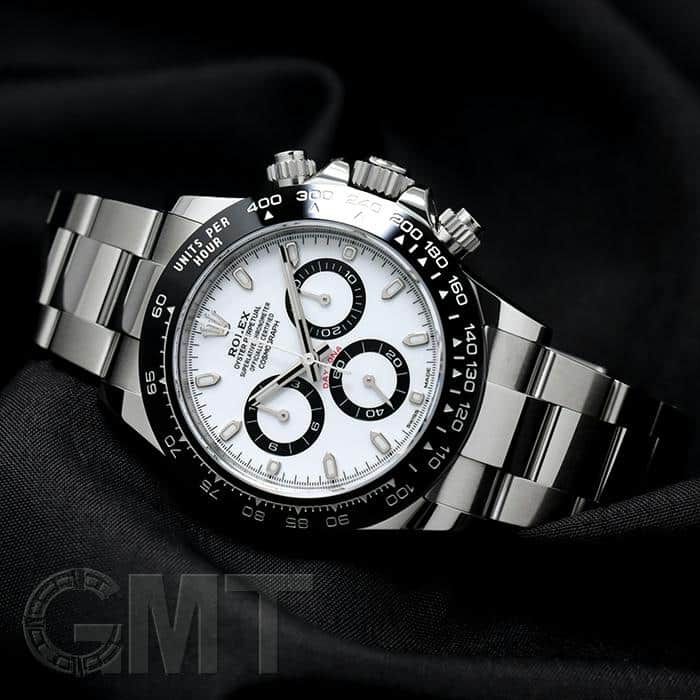 Rolex ロレックス　掛け時計　デイトナ　ホワイト　シルバー 新品)ROLEX ロレックス デイトナ 116500LN ホワイト（商品ID