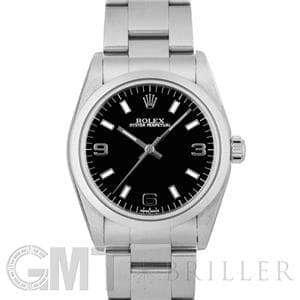 ROLEX ロレックス オイスターパーペチュアル 77080 ブラック369　A番 メイン