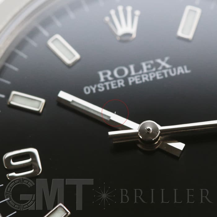 中古)ROLEX ロレックス オイスターパーペチュアル 77080 ブラック369 A