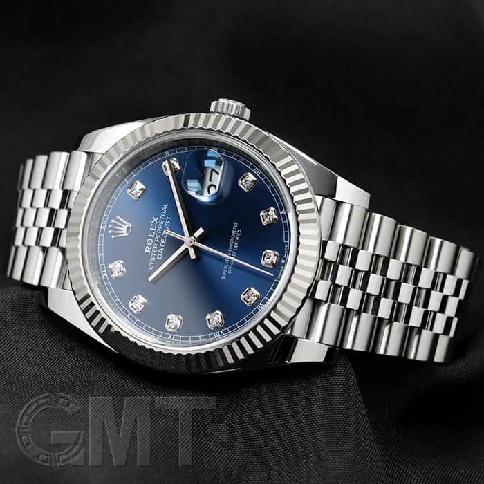 中古)ROLEX ロレックス デイトジャスト 41 126334G ブルー ジュビリー
