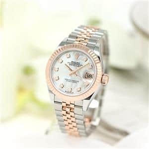 ROLEX ロレックス デイトジャスト 279171NG ホワイトシェル 10Pダイヤモンド ジュビリーブレス メイン