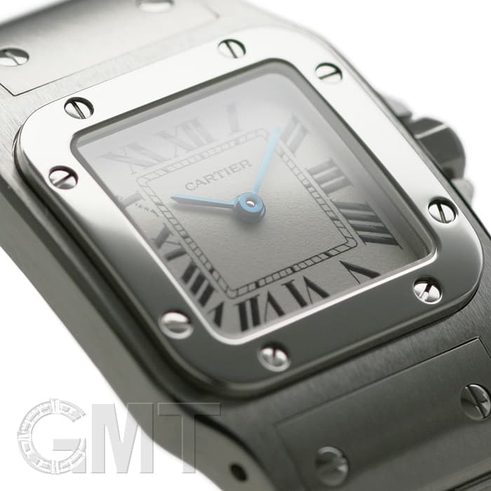 カルティエ　サントスガルべSM　W20056D6 中古)CARTIER カルティエ サントス ガルベ SM W20056D6（商品ID
