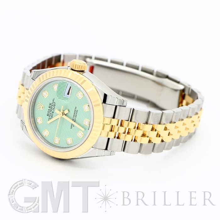 新品)ROLEX ロレックス デイトジャスト 28 279173G ミントグリーン