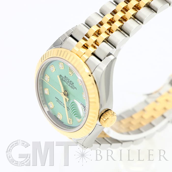 新品)ROLEX ロレックス デイトジャスト 28 279173G ミントグリーン
