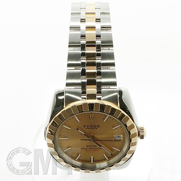 新品)TUDOR チューダー クラシックデイト38 M21013 シャンパン（商品ID