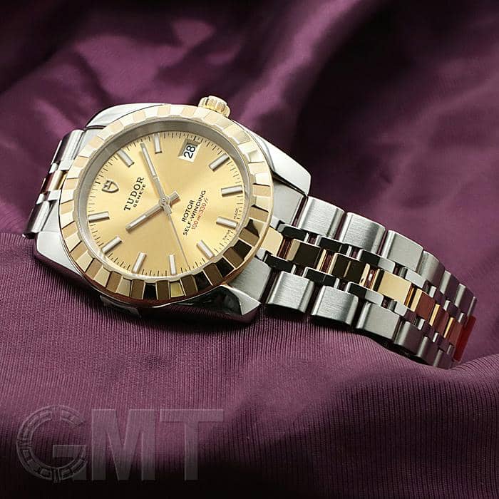 新品)TUDOR チューダー クラシックデイト38 21013 シャンパン（商品ID