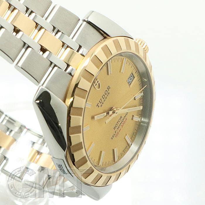 新品)TUDOR チューダー クラシックデイト38 M21013 シャンパン（商品ID