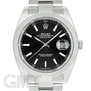 ROLEX ロレックス デイトジャスト 41 126300 ブラック オイスターブレス メイン