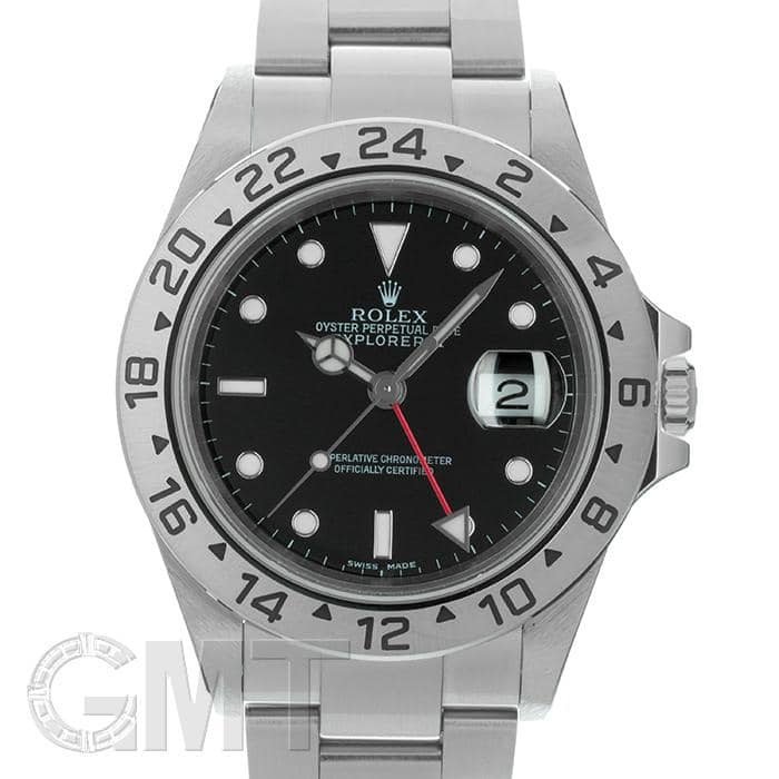 ROLEX ロレックス/エクスプローラー2・ブラック/P番/16570 N/P14**********/ケース径40(リューズ含マズ)/ROLEX/ABランク/09【中古】 中古)ROLEX ロレックス エクスプローラー II 16570 ブラック（商品ID