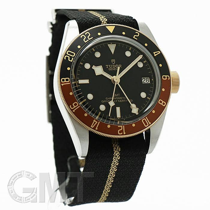 新品)TUDOR チューダー ヘリテージブラックベイ GMT S&G M79833MN-0004
