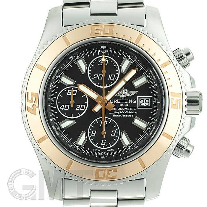 大人気新品セール ブ 中古)BREITLING クロノ スーパーオーシャン ブライトリング 時計