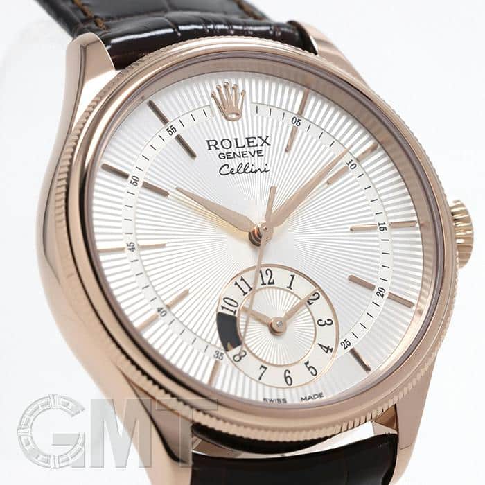 中古)ROLEX ロレックス チェリーニ デュアルタイム 50525 シルバー