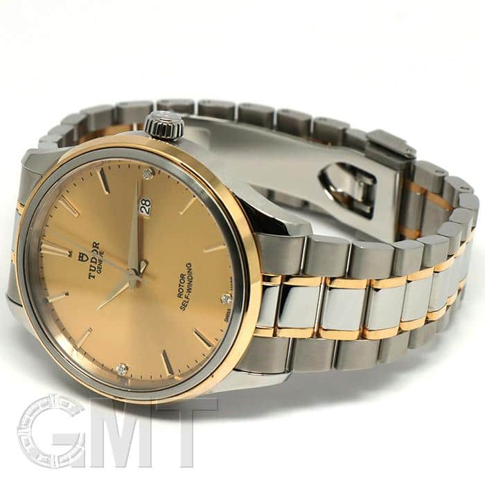 新品)TUDOR チューダー スタイル シャンパン 41mm 3Pダイヤ 12703