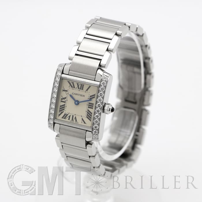 新品)CARTIER カルティエ タンク フランセーズ SM W4TA0008