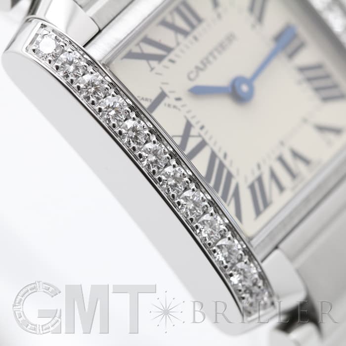 新品)CARTIER カルティエ タンク フランセーズ SM W4TA0008