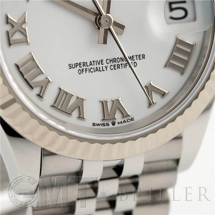 中古)ROLEX ロレックス デイトジャスト 31 278274 ホワイトローマ