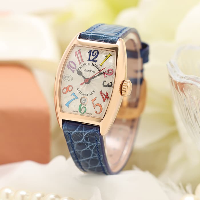 保証書付 正規品 FRANCK MULLER フランクミュラー カラードリームス 新品)FRANCK MULLER フランク・ミュラー トノーカーべックス カラー
