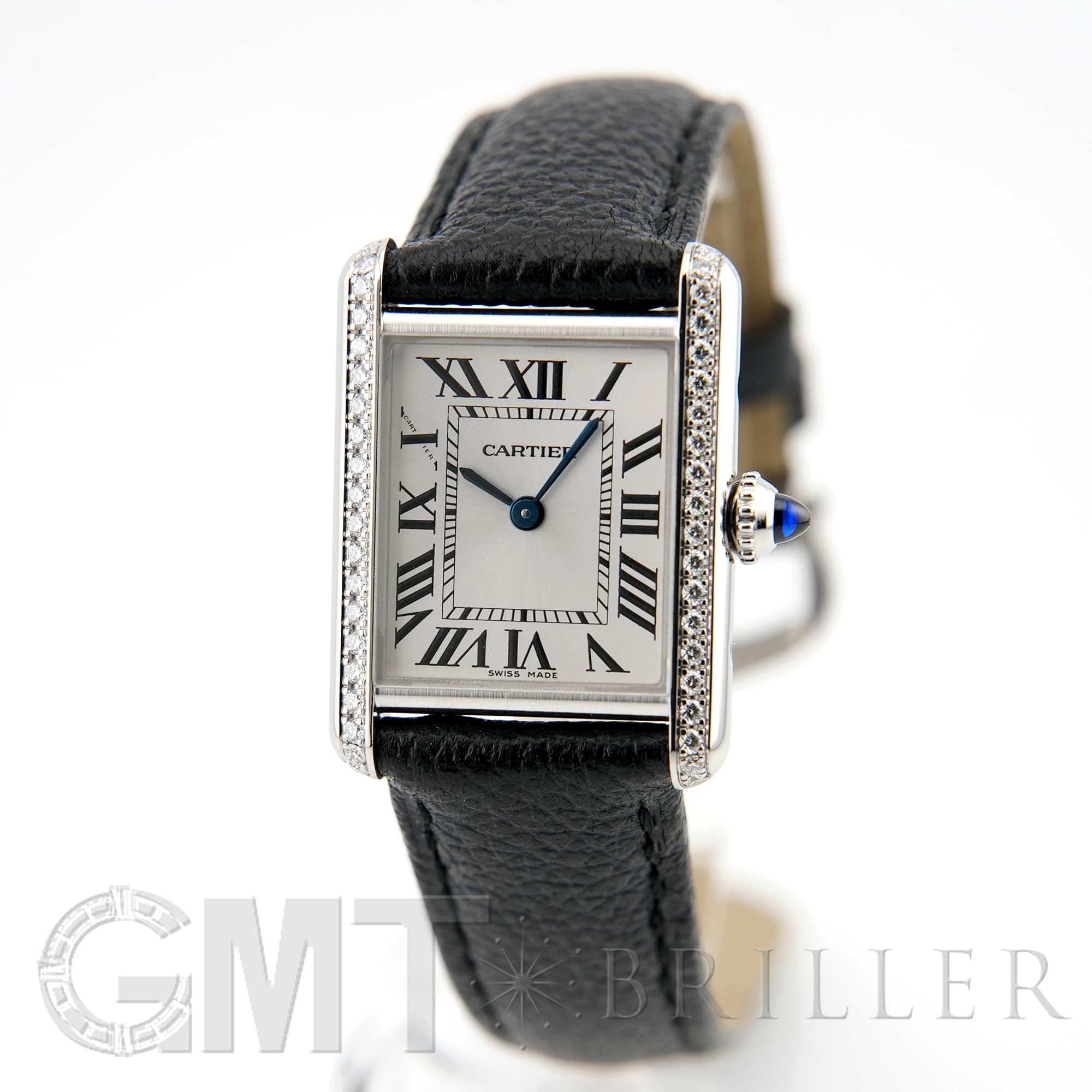 カルティエ CARTIER W4TA0016 タンクマストSM ダイヤベゼル クォーツ レディース _913932 Cartier（カルティエ） 【超美品】カルティエ タンク マストウォッチ