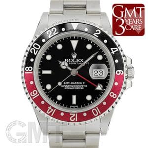 ROLEX ロレックス GMTマスター II 16710 ブラック/レッド メイン