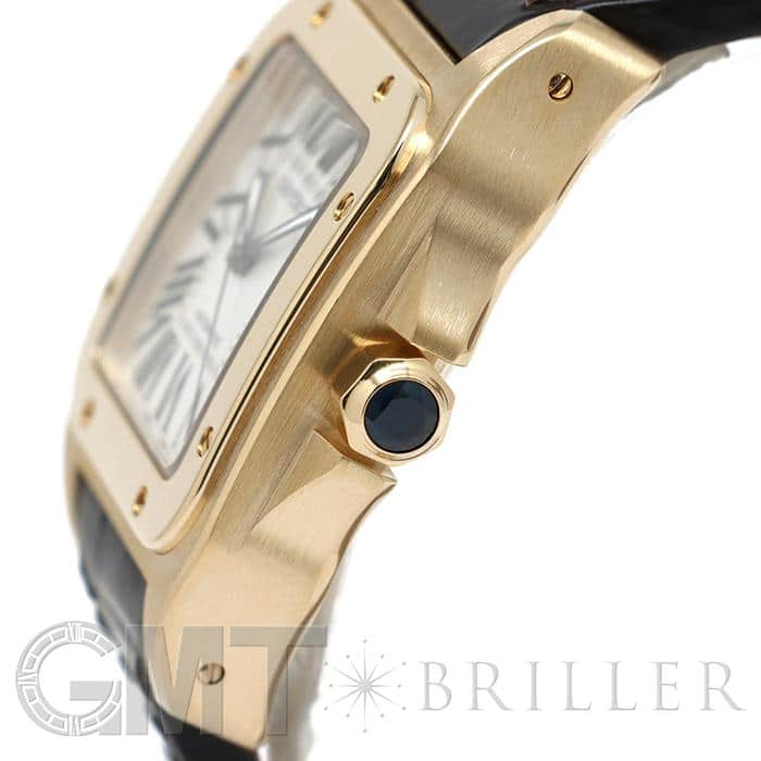 中古)CARTIER カルティエ サントス 100 MM W20112Y1 イエローゴールド