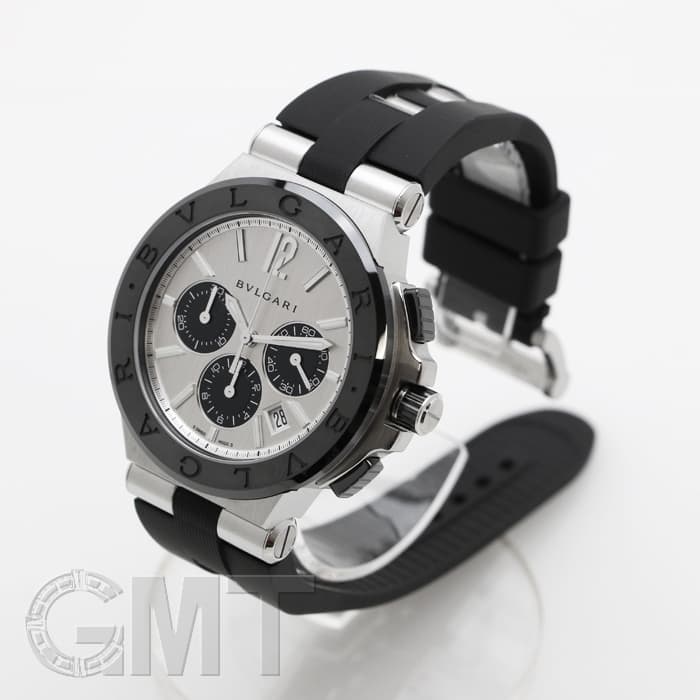新品)BVLGARI ブルガリ ディアゴノ クロノグラフ DG42C6SCVDCH（商品ID