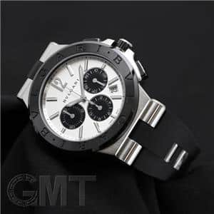 BVLGARIブルガリ ディアゴノスポーツクロノグラフ クウォーツ　ジャンク品 新品)BVLGARI ブルガリ ディアゴノ クロノグラフ DG42C6SCVDCH（商品ID