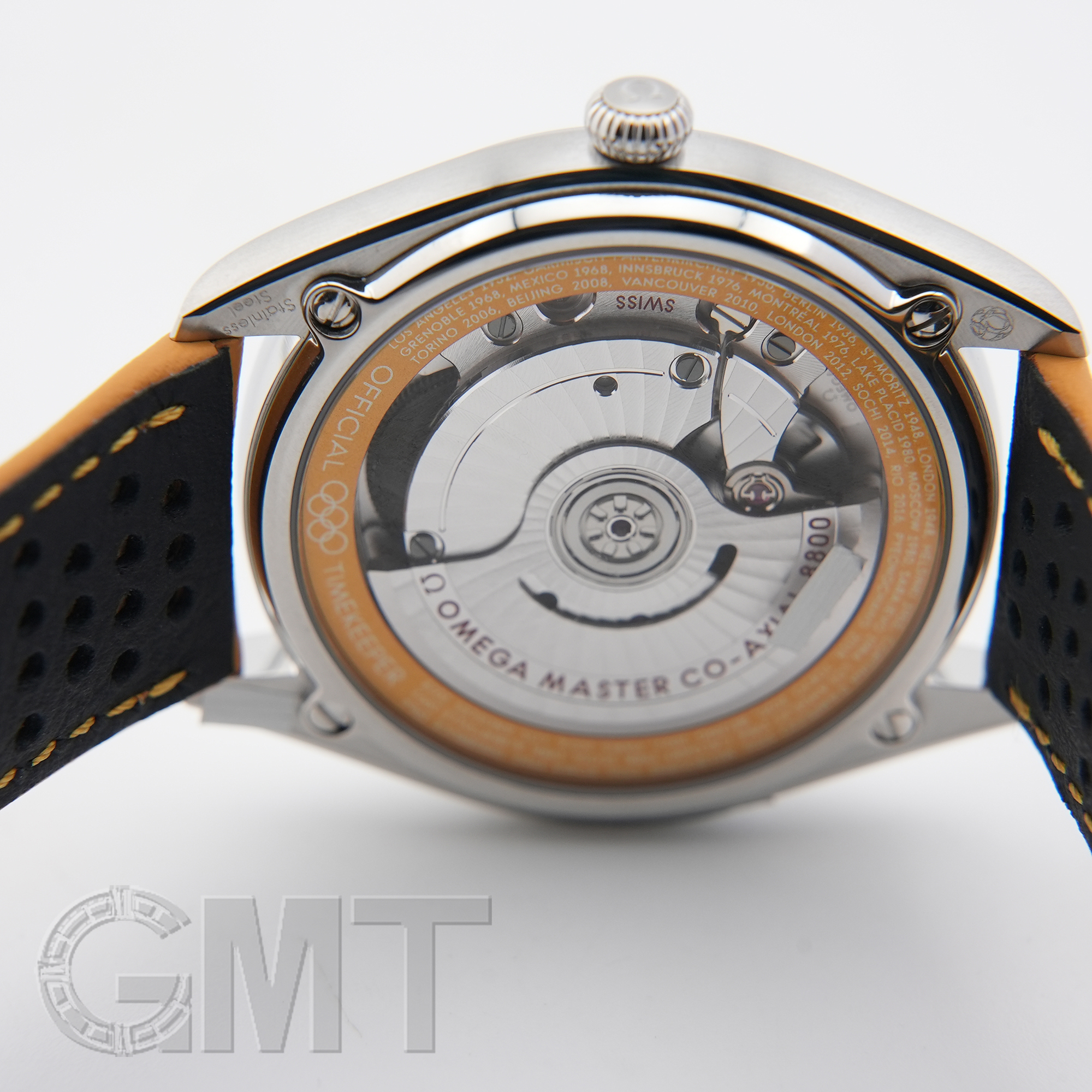 新品)OMEGA オメガ シーマスター オフィシャルタイムキーパー イエロー
