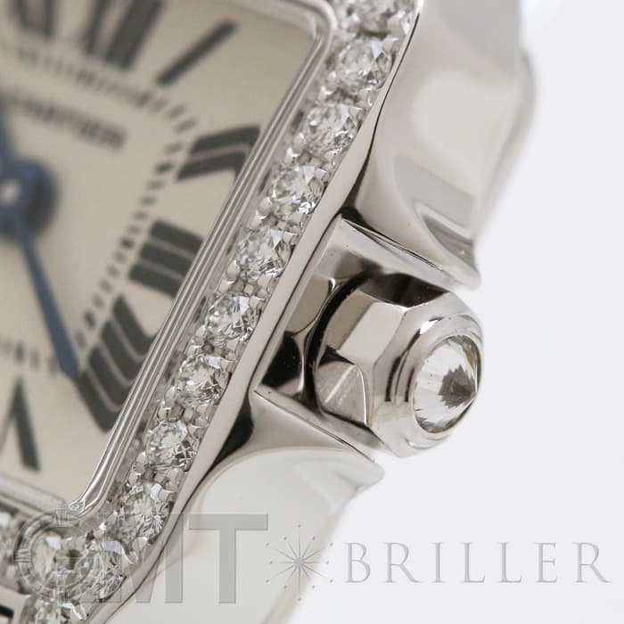 カルティエ サントス ドゥモワゼル ミニ 2855 レディース 腕時計 Cartier - カルティエ サントス ドゥモワゼル ミニ 2855 レディース
