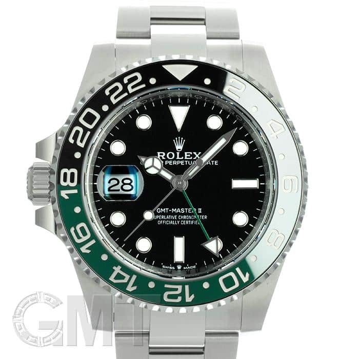 新品)ROLEX ロレックス GMTマスター 126720VTNR グリーン/ブラック ... ロレックス掛け時計 グリーン×ブラック GMTマスターⅡタイプ