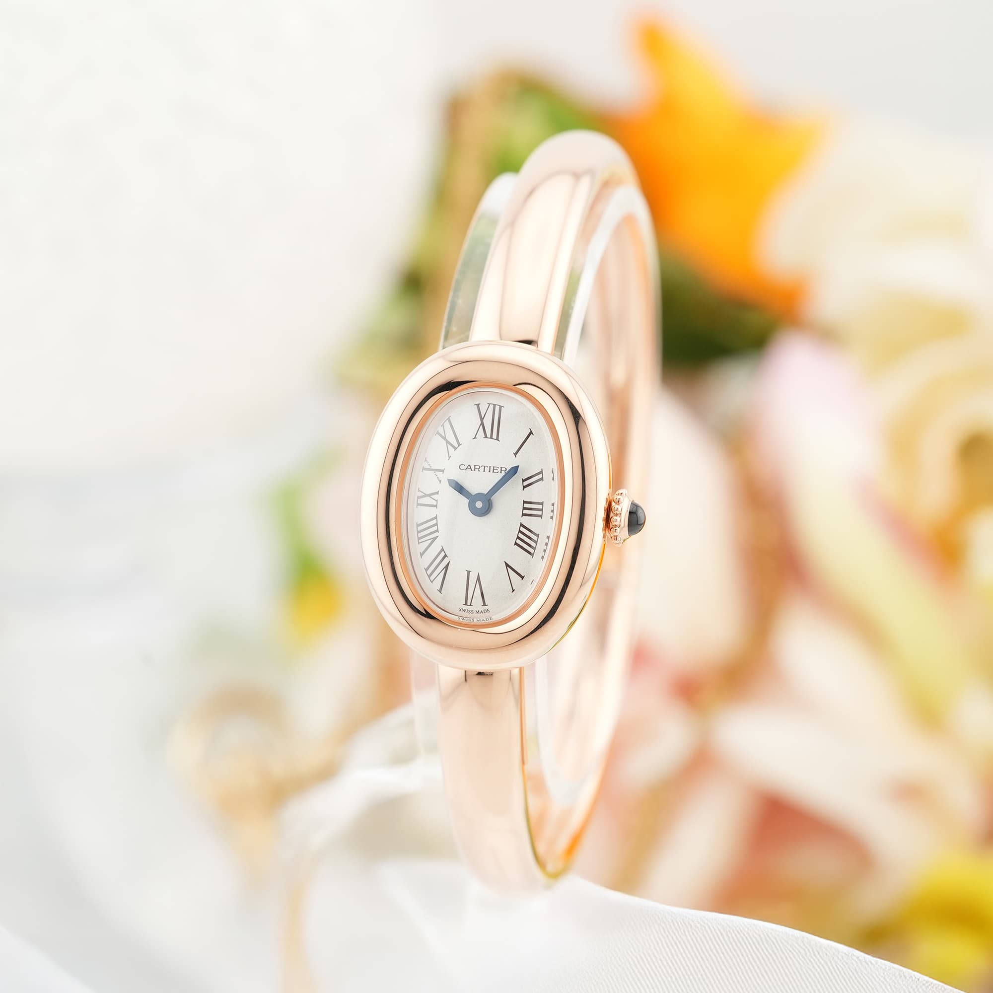 カルティエ ベニュワール 1954 レディース 腕時計 カルティエ cartier｜ベニュワール 18K｜クォーツ ・1990年代製