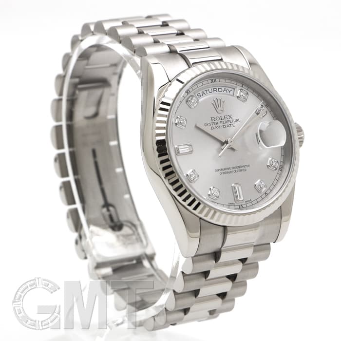 中古)ROLEX ロレックス デイデイト 118239A シルバー P番（商品