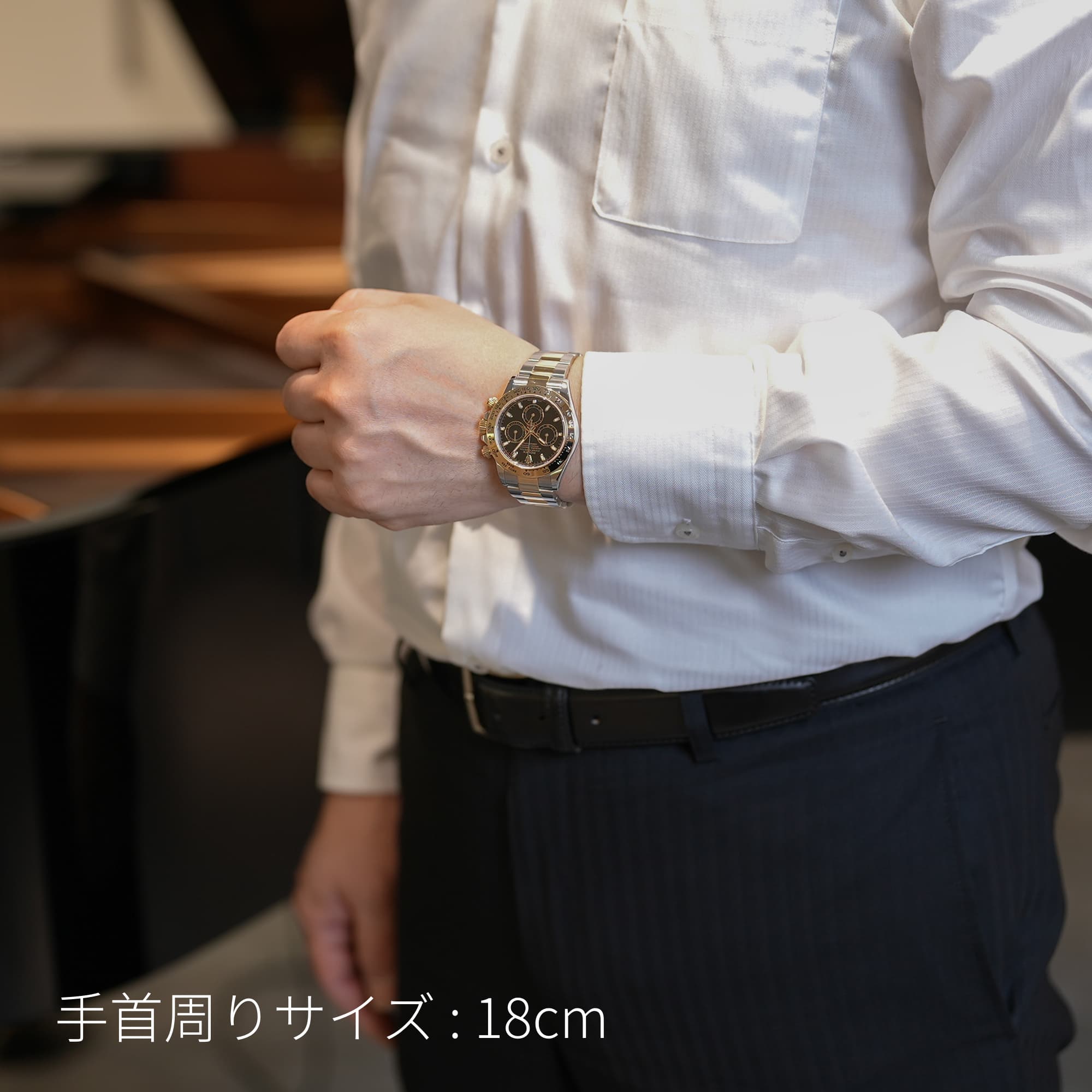 13インチタイヤ皮 矛盾が面白いイレギュラーな個体 Ref.116503 | ロレックス専門店