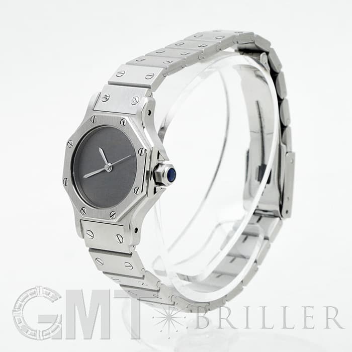 中古)CARTIER カルティエ サントス オクタゴン グレー（商品ID