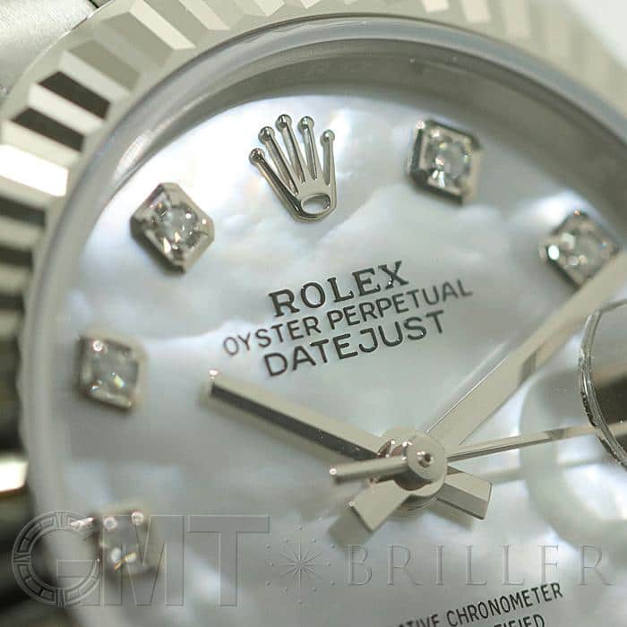 未使用)ROLEX ロレックス デイトジャスト 28 279174NG ホワイト