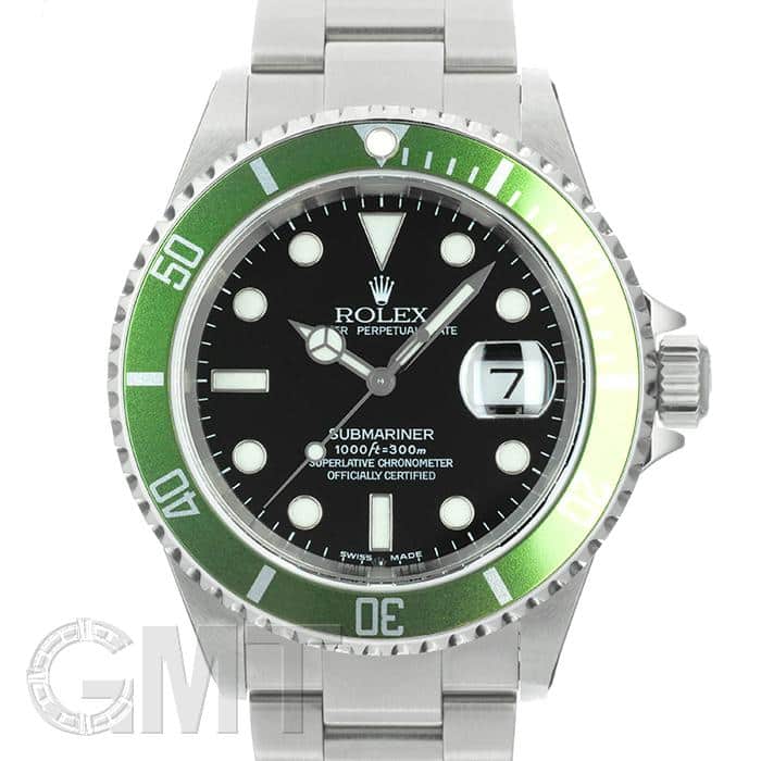 中古)ROLEX ロレックス サブマリーナー 16610LV ビッグスイス ライム