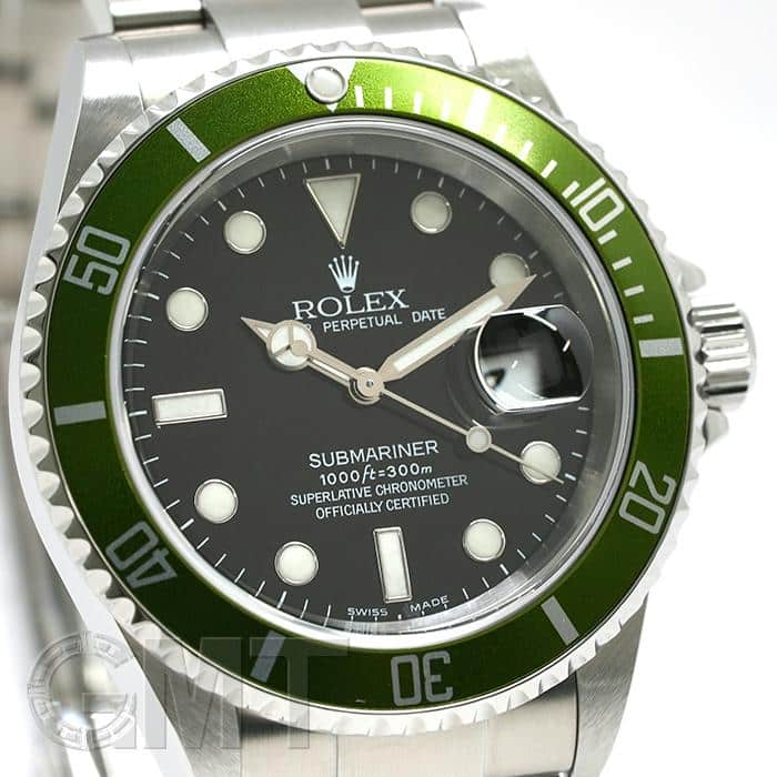 中古)ROLEX ロレックス サブマリーナー 16610LV ビッグスイス ライム
