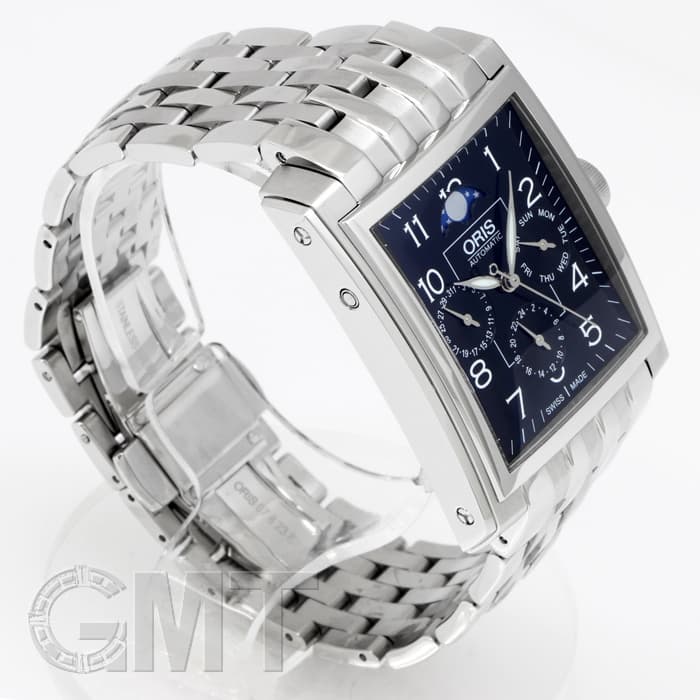 新品)ORIS オリス レクタンギュラー コンプリケーション ブラック 582