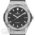 新品)HUBLOT ウブロ クラシック フュージョン チタニウム ダイヤモンド 