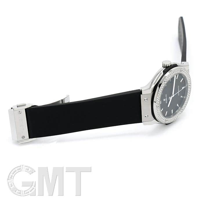 新品)HUBLOT ウブロ クラシック フュージョン チタニウム ダイヤモンド