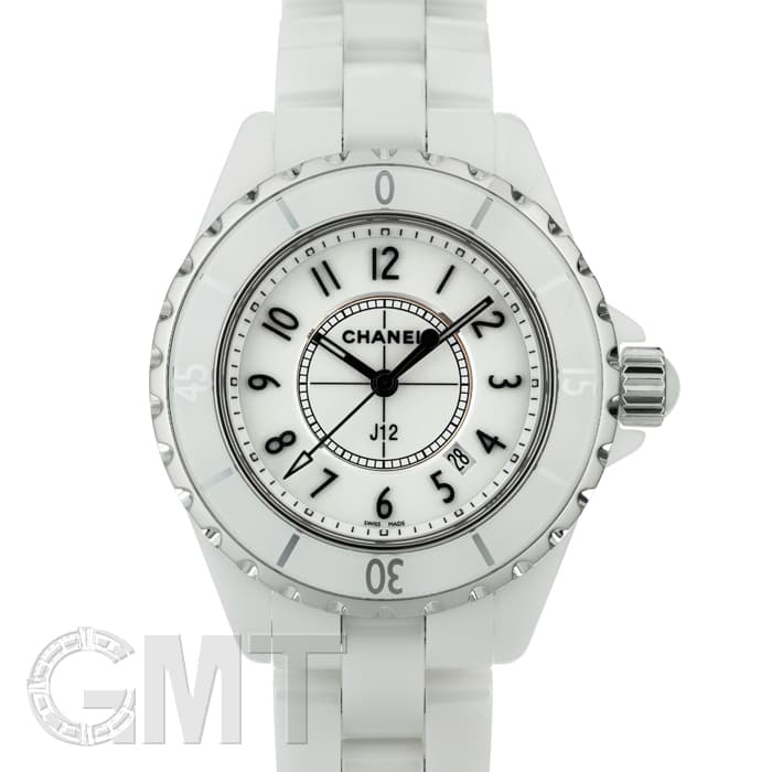 中古)CHANEL シャネル J12 ホワイトセラミック 33mm H0968（商品ID 