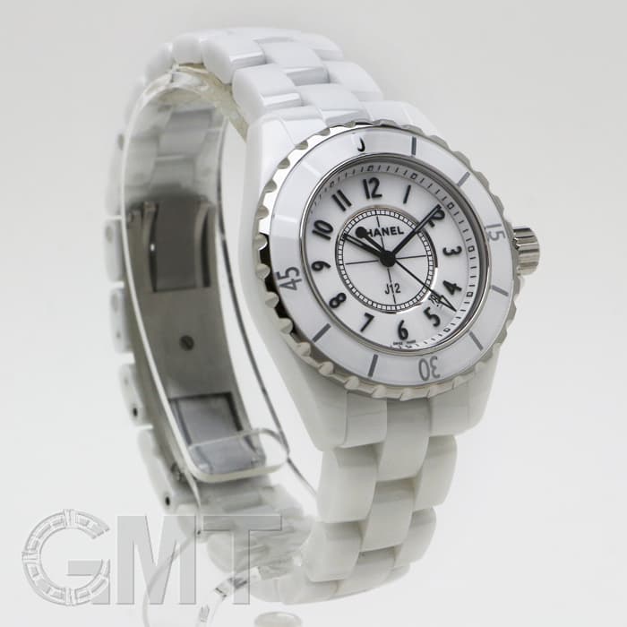 新品)CHANEL シャネル J12 ホワイトセラミック 33mm H0968（商品