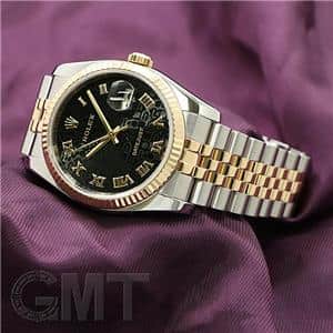 ROLEX ロレックス デイトジャスト 116233 ブラック コンピュータ ローマ メイン