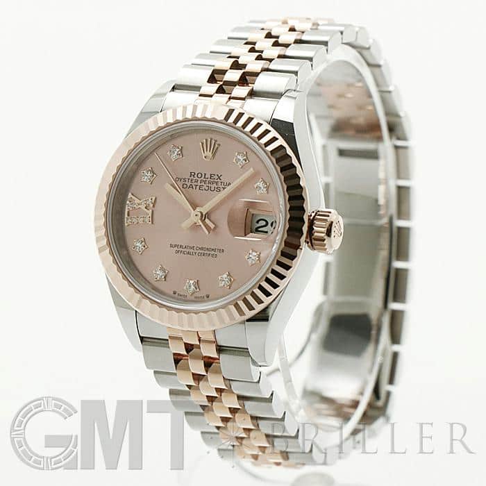 中古 ロレックス ROLEX 279171G ランダムシリアル ロゼカラー /ダイヤモンド レディース 腕時計 中古)ROLEX ロレックス デイトジャスト 28 279171G ロゼ スター IX